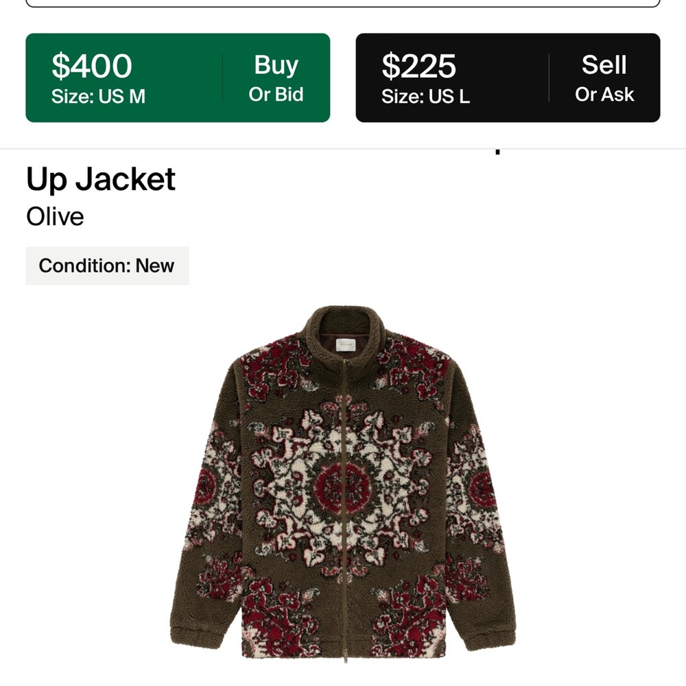 Aime Leon dore motif fleece